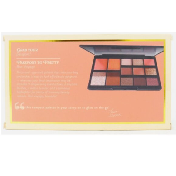 Laura Geller Passport To Pretty Eyeshadow & Face Palette ~ Bon Voyage NIB 21g - Picture 5 of 11